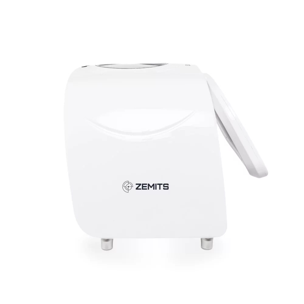 Side view of Zemits EstiLed professional LED light therapy machine for skin rejuvenation and anti-aging treatments