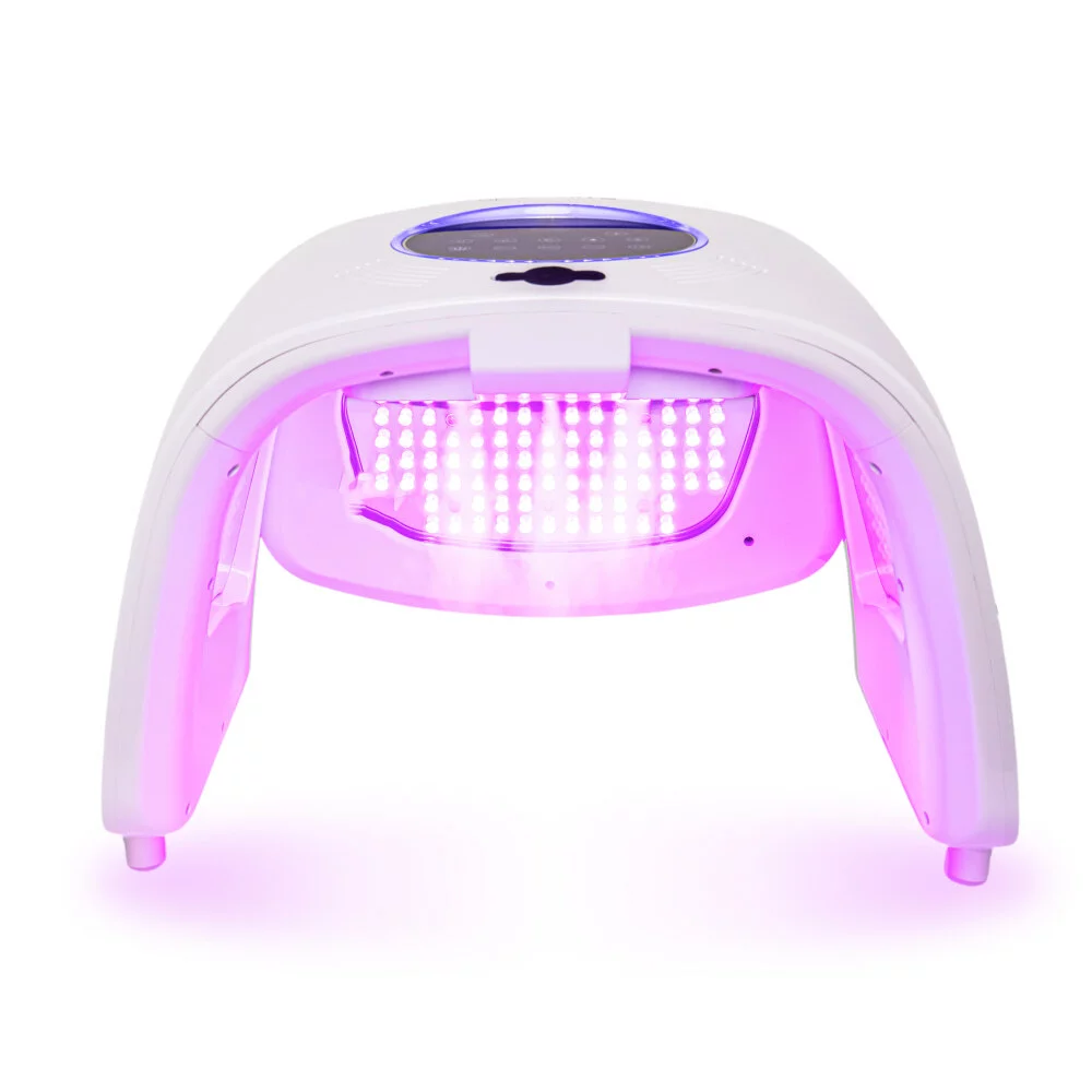 Zemits EstiLed professional LED light therapy machine for skin rejuvenation and anti-aging treatments purple light front view