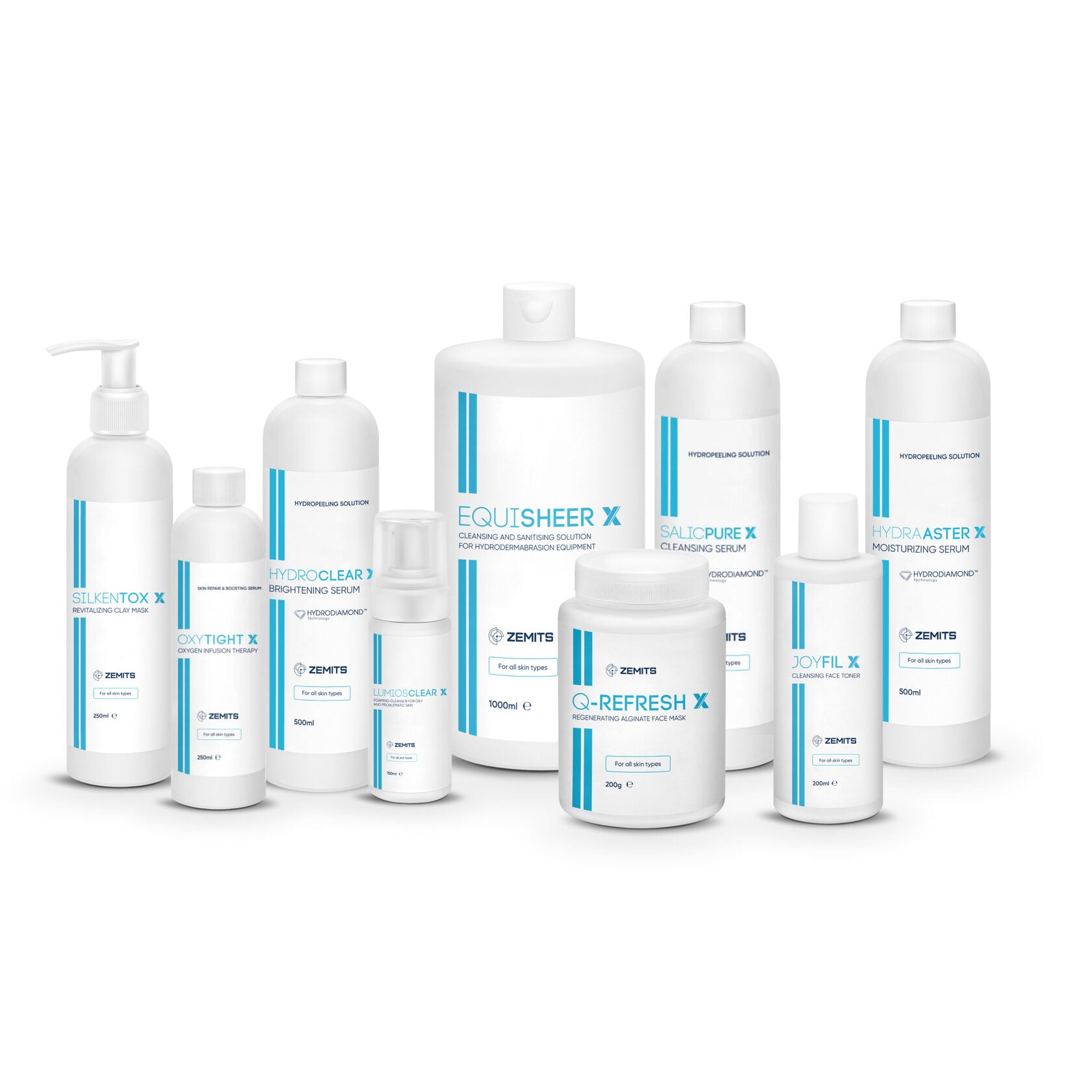 Skincare Set for Zemits DermeLuxx Pro